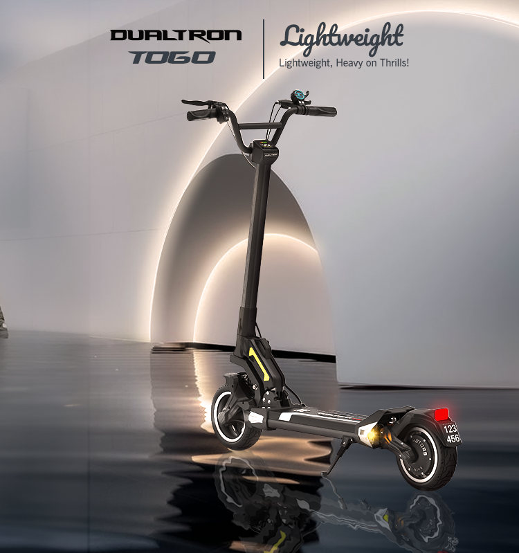 Minimotors Dualtron Ultra Patinette Trottinette électrique autonomie record  de 120 km vitesse 80 km/h - MOJAVELO